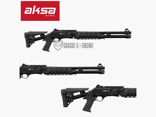 Flinte AKSA ARMS S4 Extreme 47cm Kal. 12/76 Schwarz