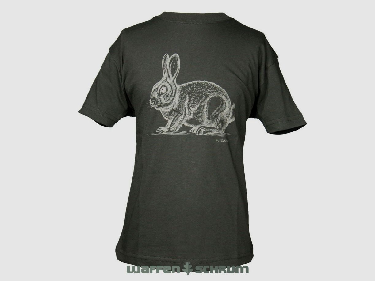 Hubertus T-Shirt Kanichen Oliv