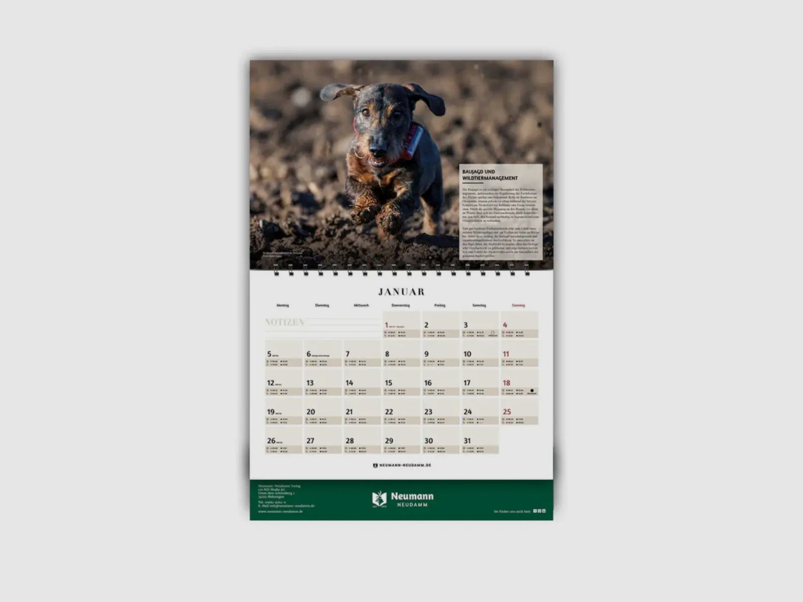 Jacht & Hond Kalender 2026