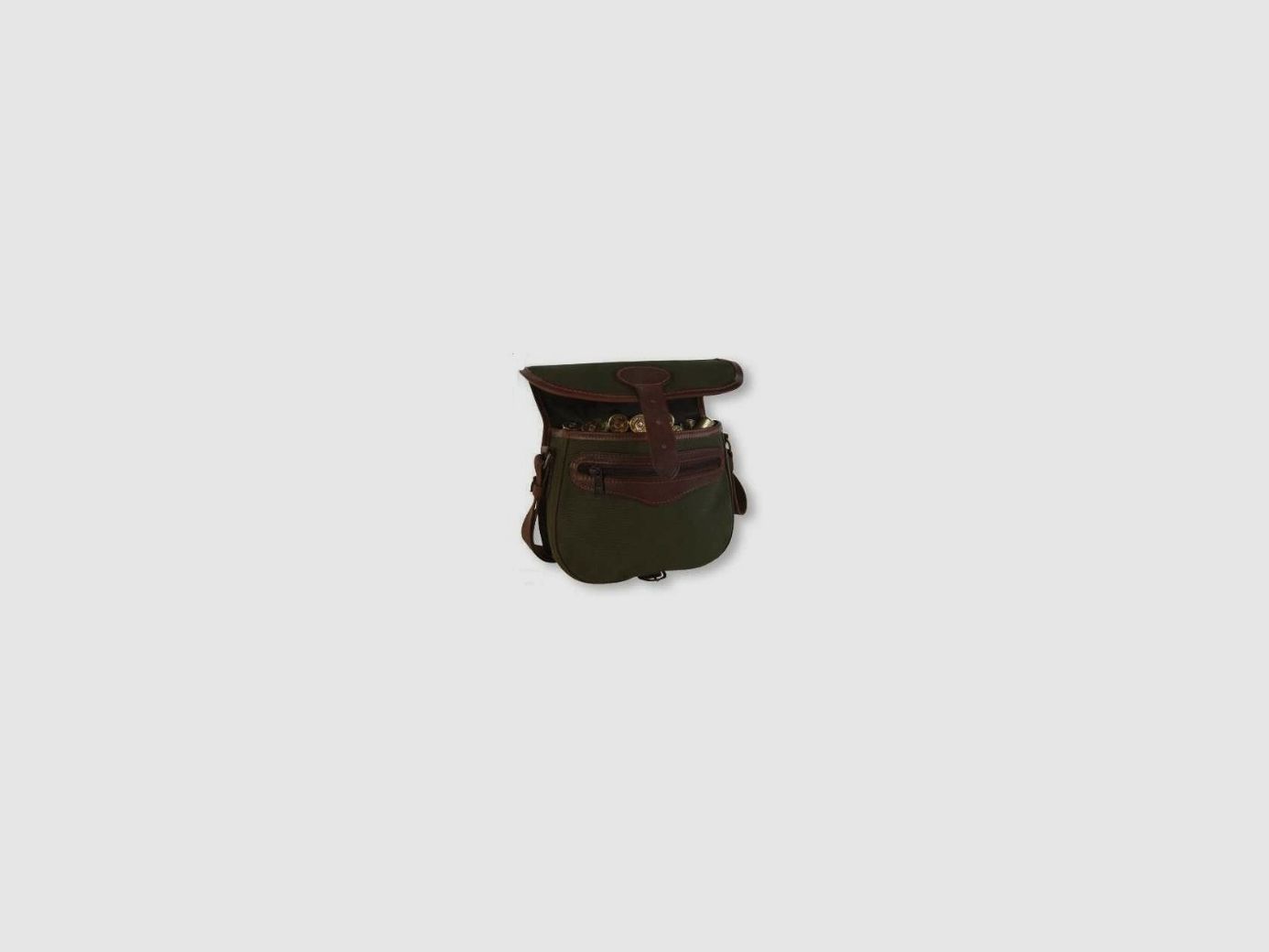 Borsa per cartucce in Tela e Pelle
