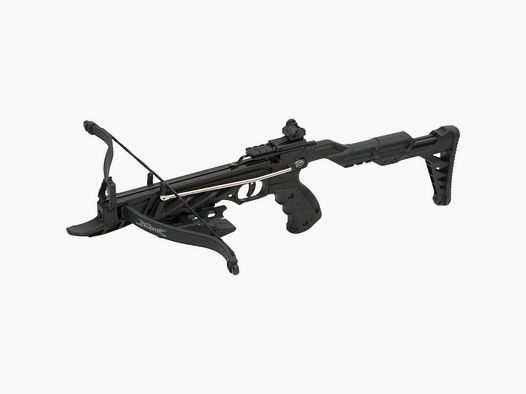 Pistola arbalete 80 lbs Alligator II nera
