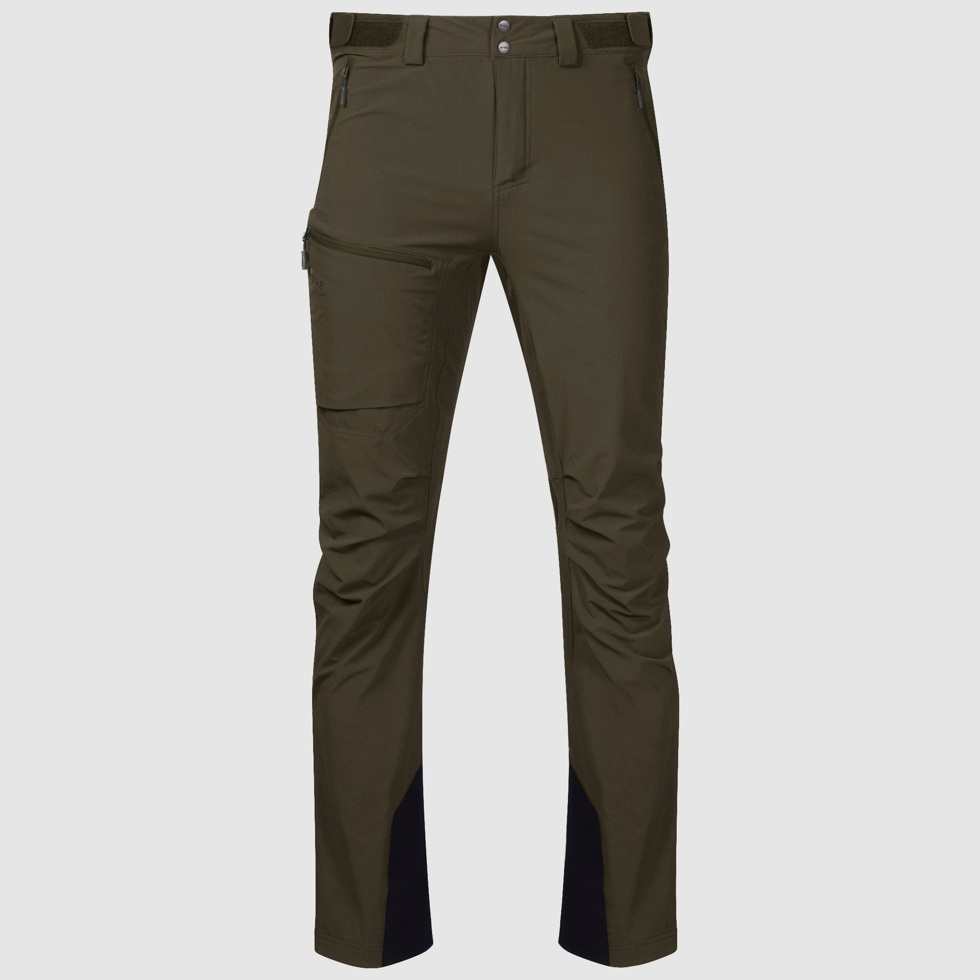 Bergans Breheimen Softshell Hose Herren Dunkelgrün Schlamm M