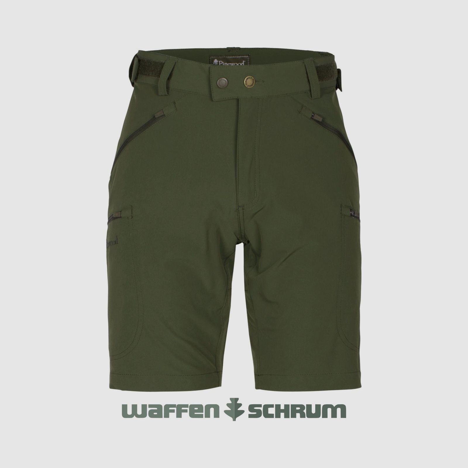Pinewood Shorts Abisko Light Stretch Moss Green