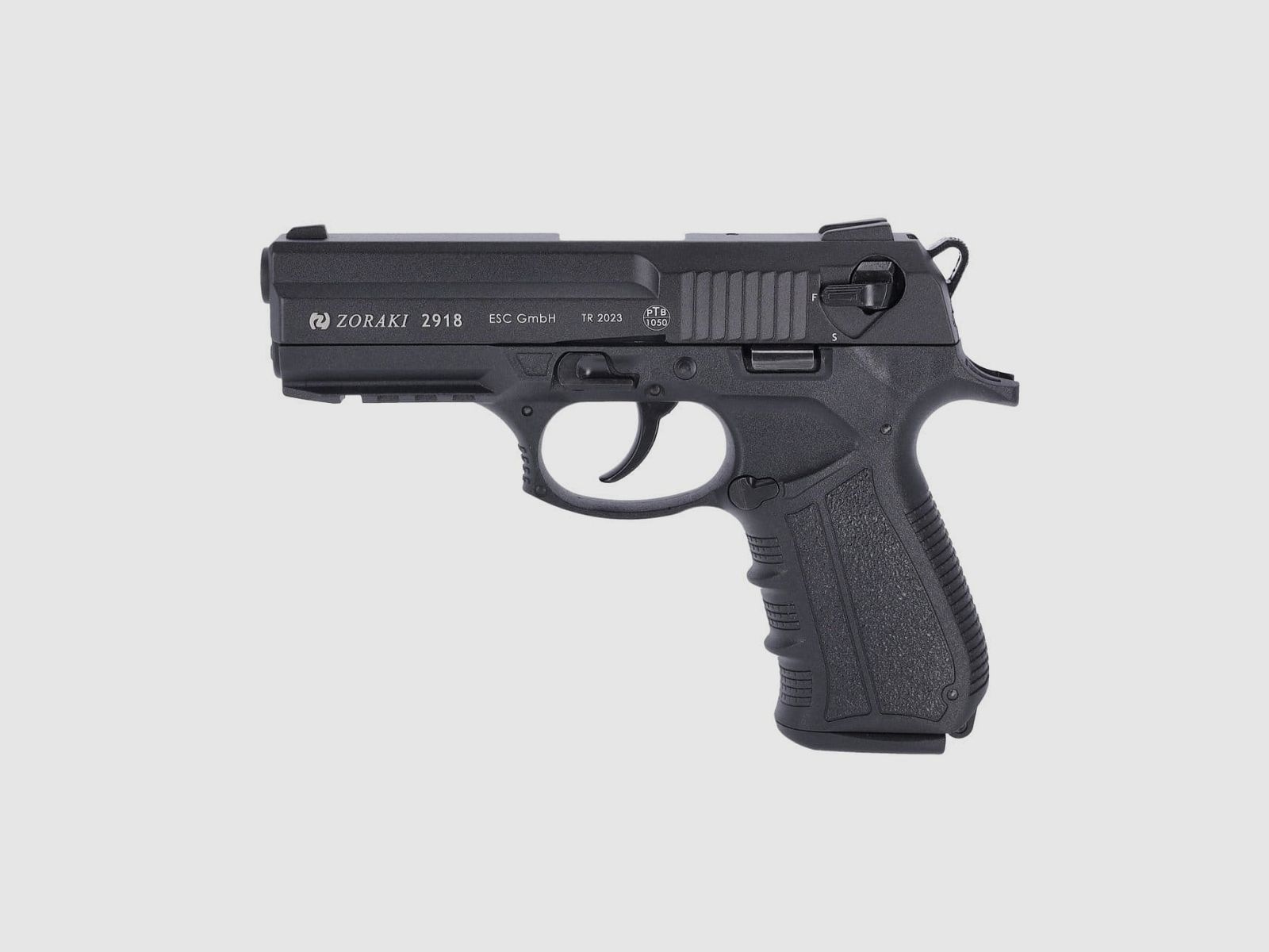 Zoraki 2918 Schreckschuss Pistole 9 mm P.A.K. schwarz