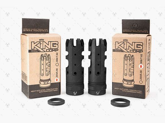 Strike Industries King Comp per .223/5.56 – 1/2-28″
