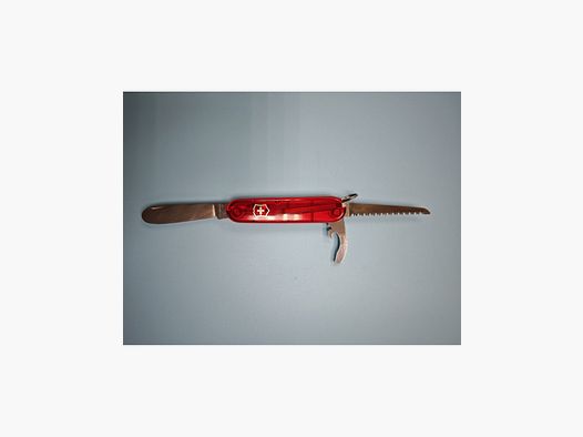 Schweizer Taschenmesser MY FIRST VICTORINOX 9 Funktionen in roter Farbe