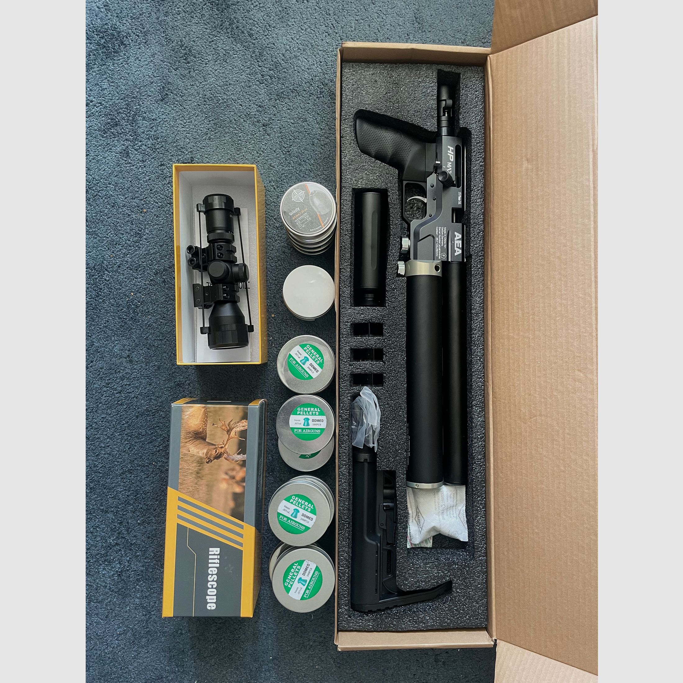HP MAX AEA 9mm con suppressore e accessori, immagine 6 di 7