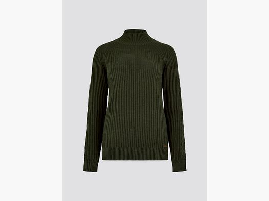 Dubarry Corcoran Damen-Rippstrickpullover – Oliv