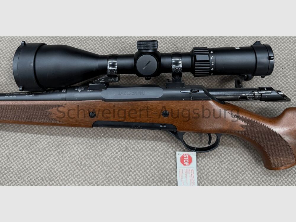 Nuova arma HAENEL Jäger 10 carabina da caccia a ripetizione filettatura M15X1 ZF 3-12x56 .308Win