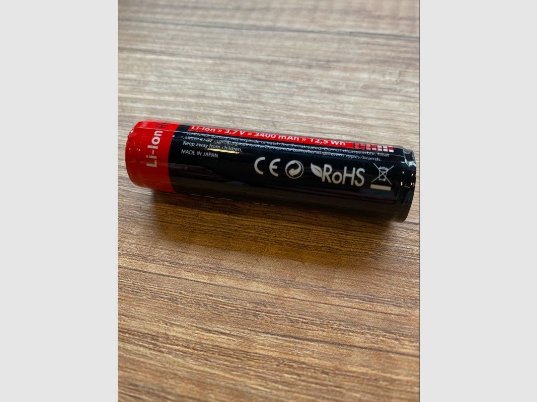 XCell Li-Ion Battery 18650H-3400 3.7V / 3400mAh suitable for HIKMICRO
