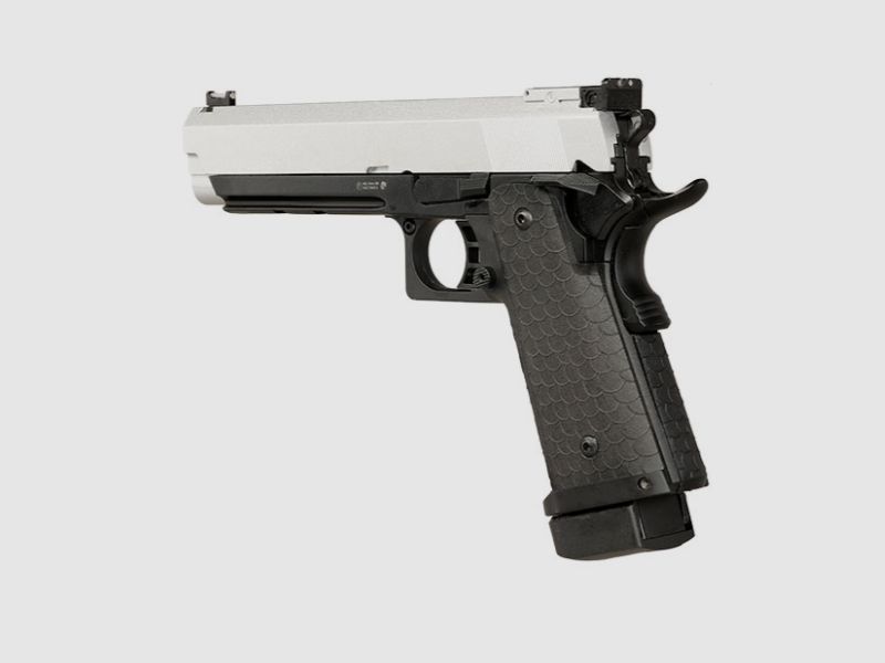 Pistola de airsoft Double Bell Hi-Capa 5.1 de metal completo CO2BB 6mm BB