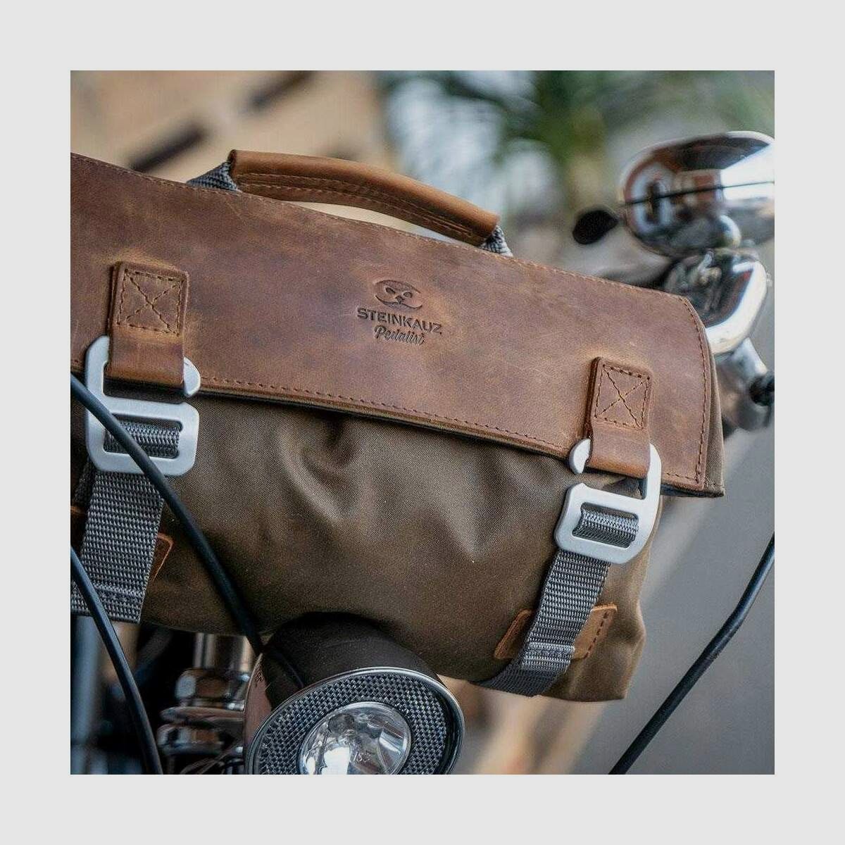 STEINKAUZ Pedalist Lenkertasche fürs Fahrrad, Bild 5 von 5