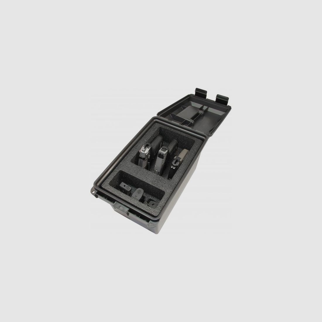 MTM TPC3 Taktische Box für 3 Handfeuerwaffen Grau, Bild 2 von 3