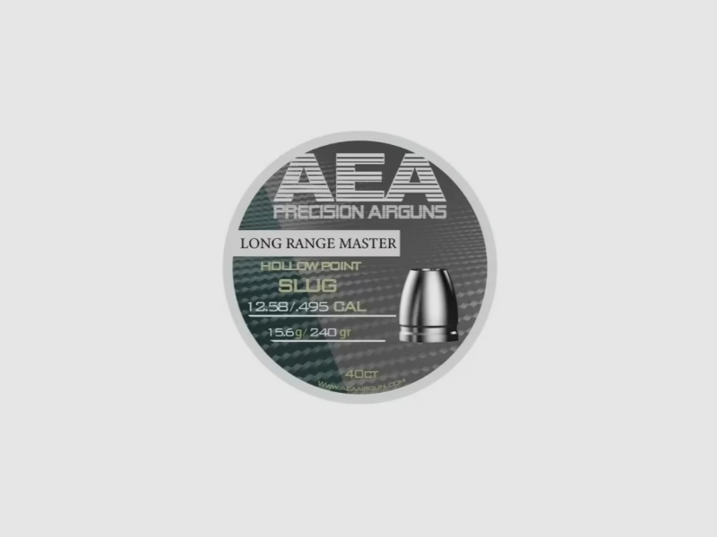 AEA Long Range Master Hollowpoint-Slugs 12,58mm .495 (.50)