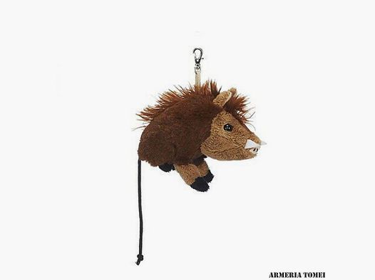 Cute Plush Keychain Boar