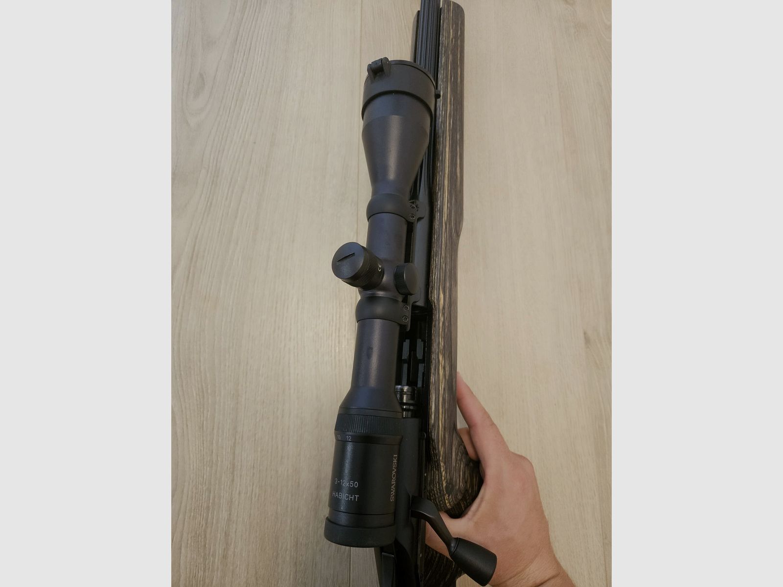 Swarovski Zielfernrohr 3-12x50 Habicht mit Leuchtabsehen