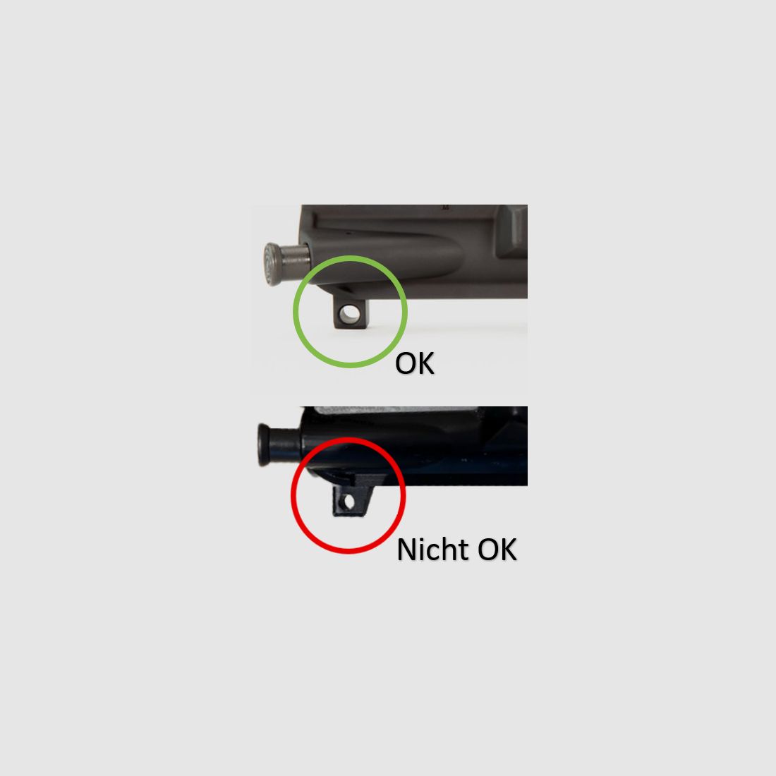 Kompakter magnetischer AR-15 Wechselsystemhalter