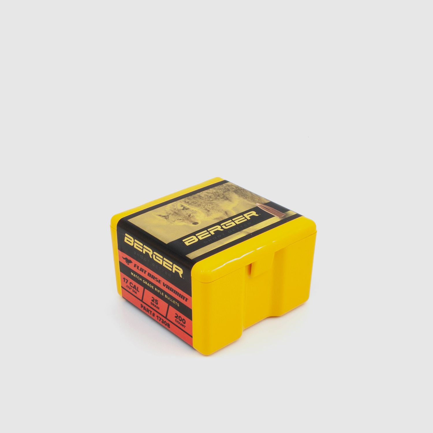 Proiettile Berger .17 FB Varmint 25GR 200 pezzi, immagine 8 di 17