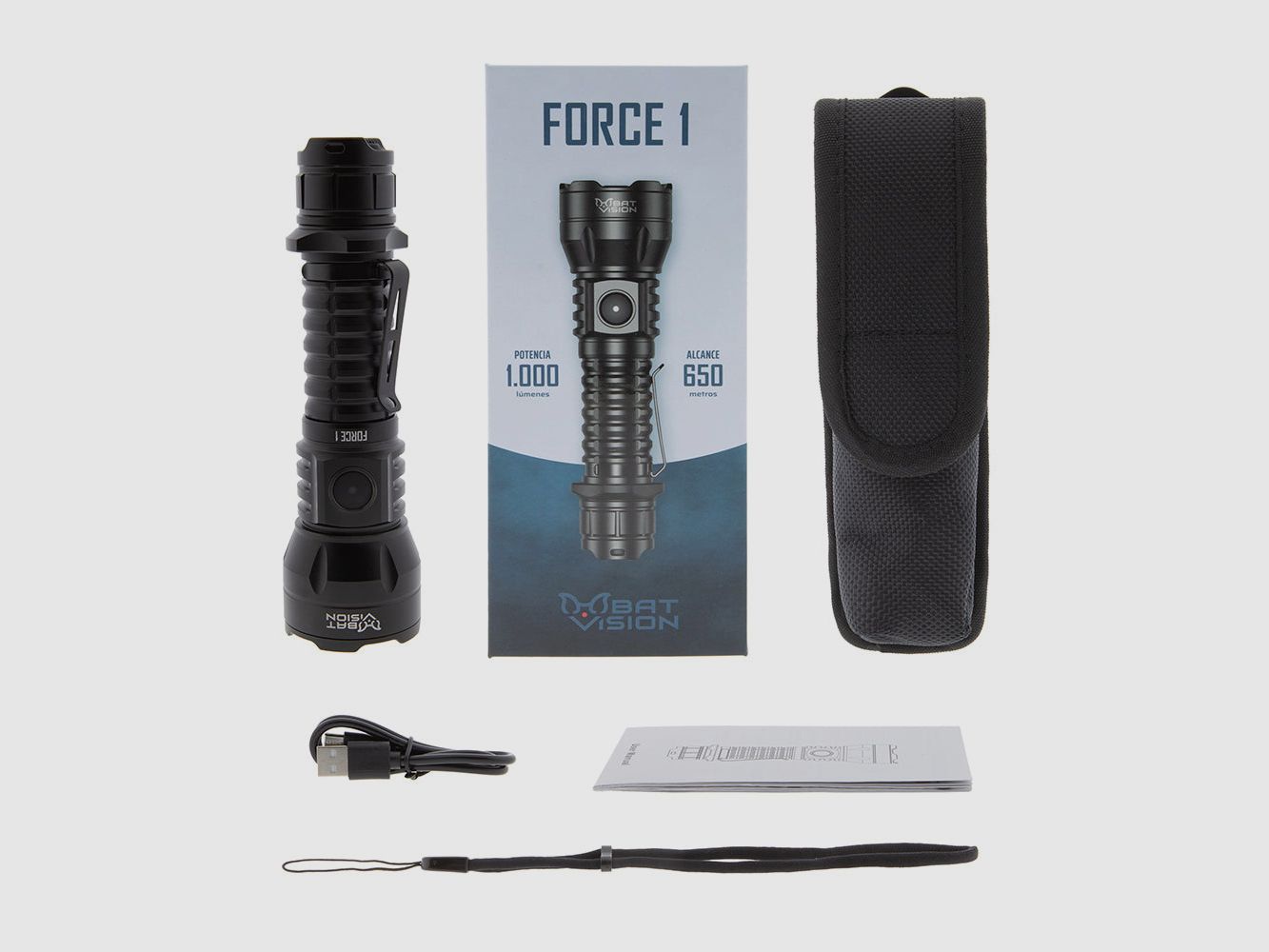 LED Taschenlampe B-Vision FORCE ONE 1.000 Lumen, Bild 9 von 9