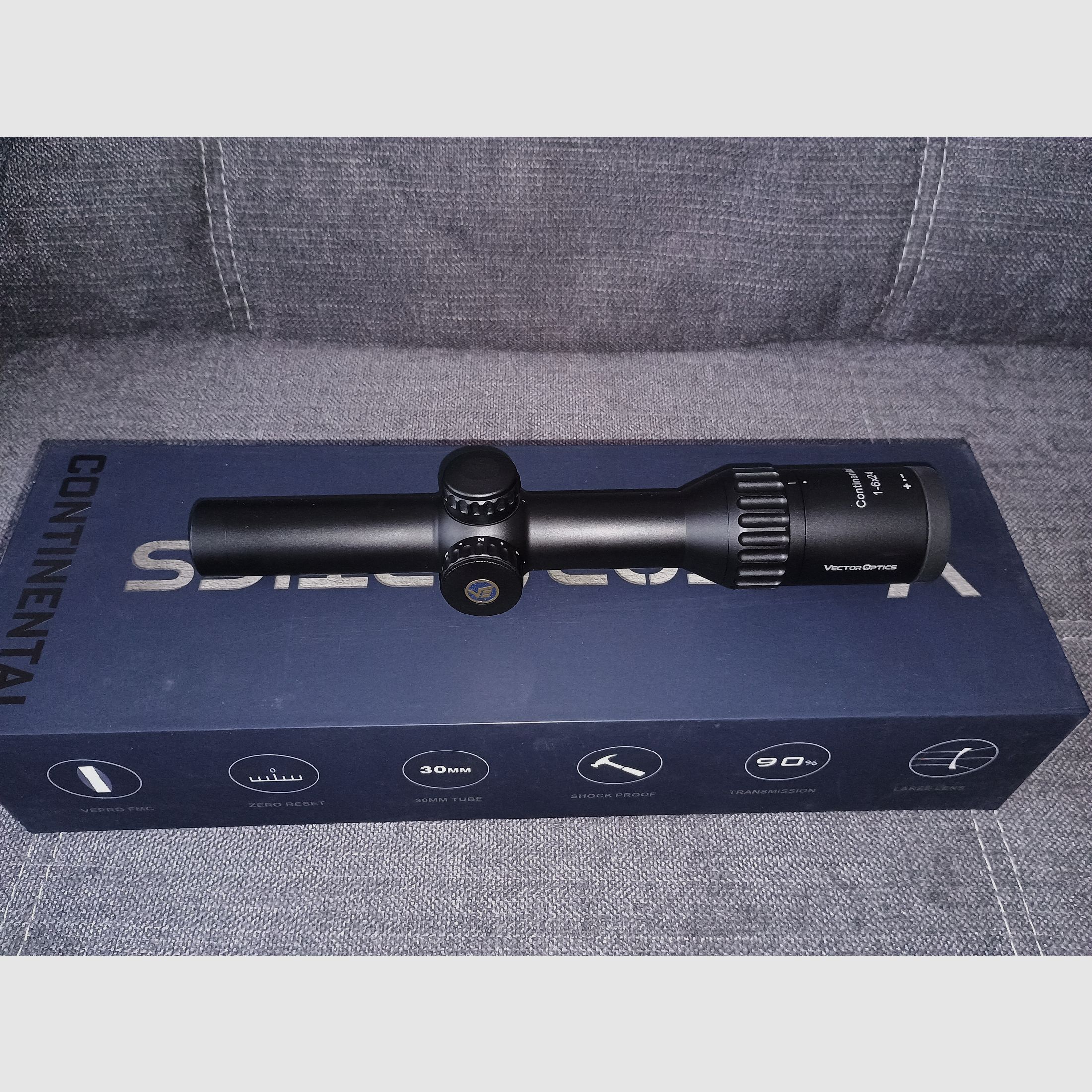 Vector Optics Continental 1-6X24 Drückjagdzielfernrohr 