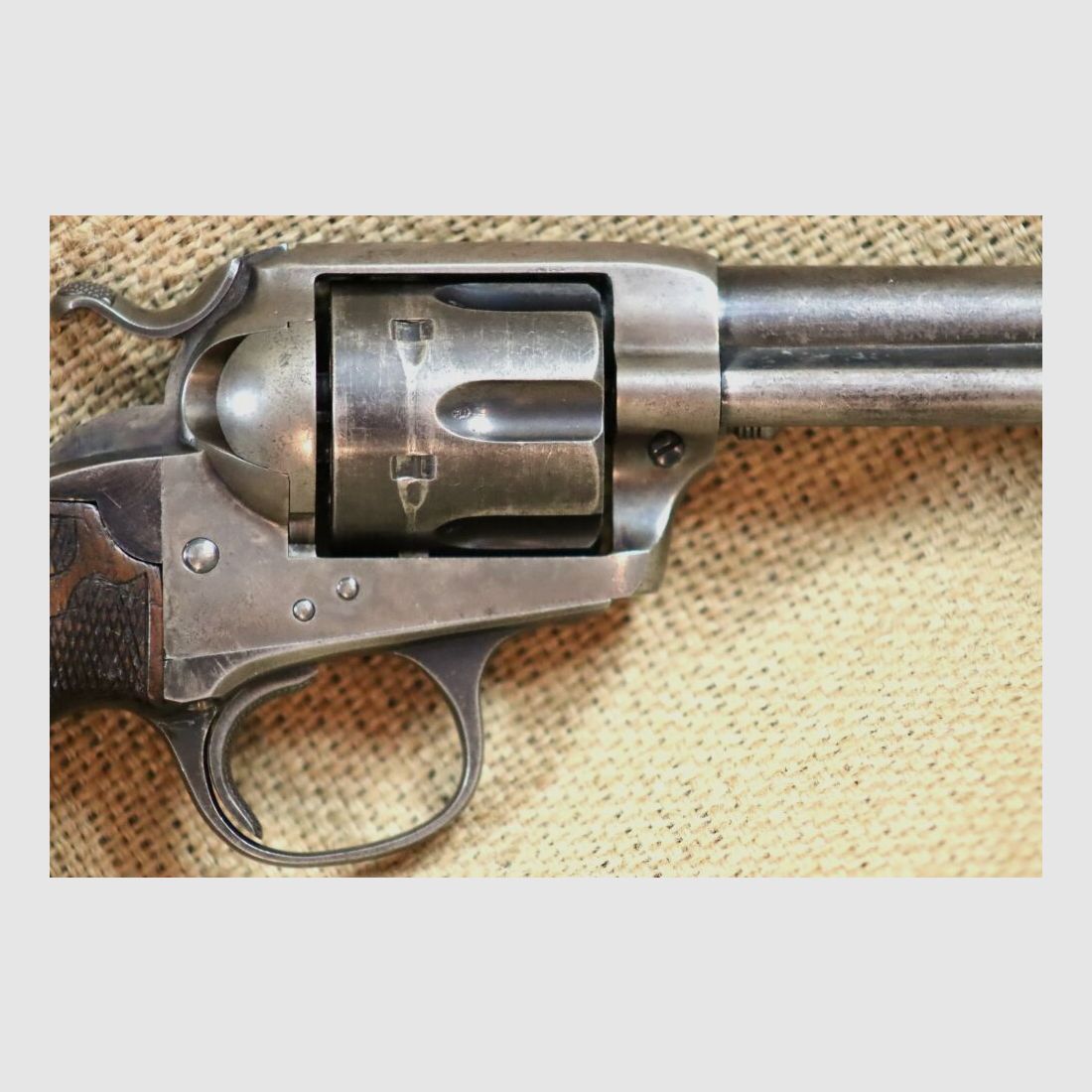 Colt Mod. 1873 Bisley, 4 3/4 Zoll Lauf , Kal. .38 Colt, Baujahr 1905