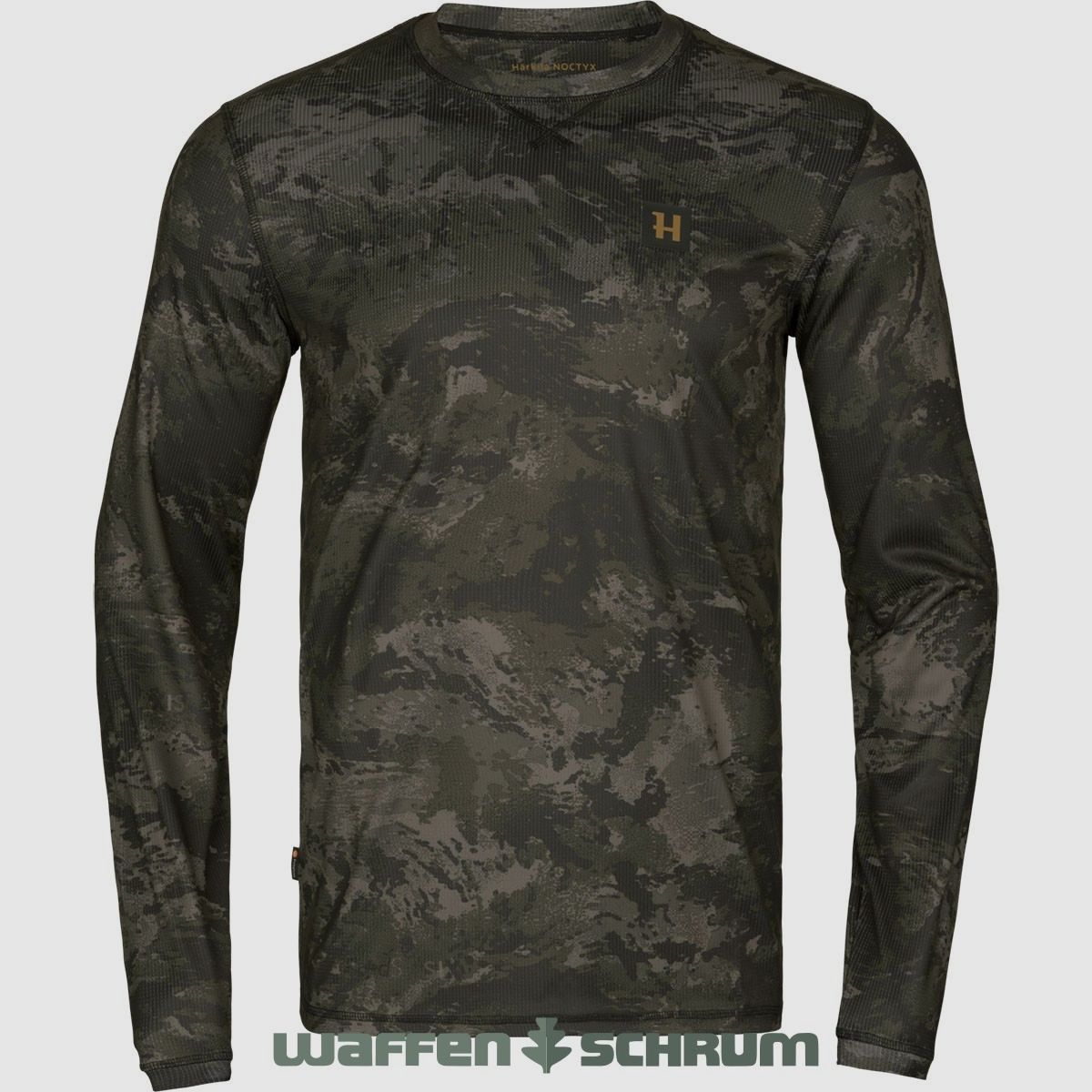 Härkila Langarmshirt Noctyx Camo  AXIS MSP® Black