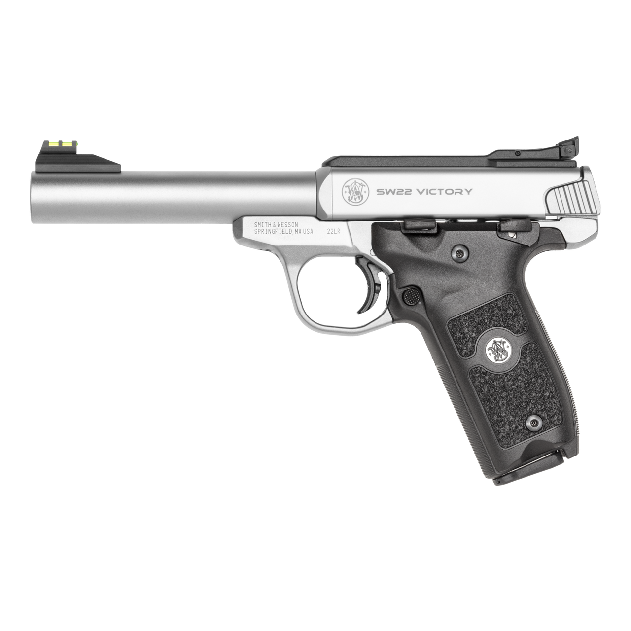 Smith & Wesson SW22 Victory .22LR 5.5″ Stainless, afbeelding 1 van 4