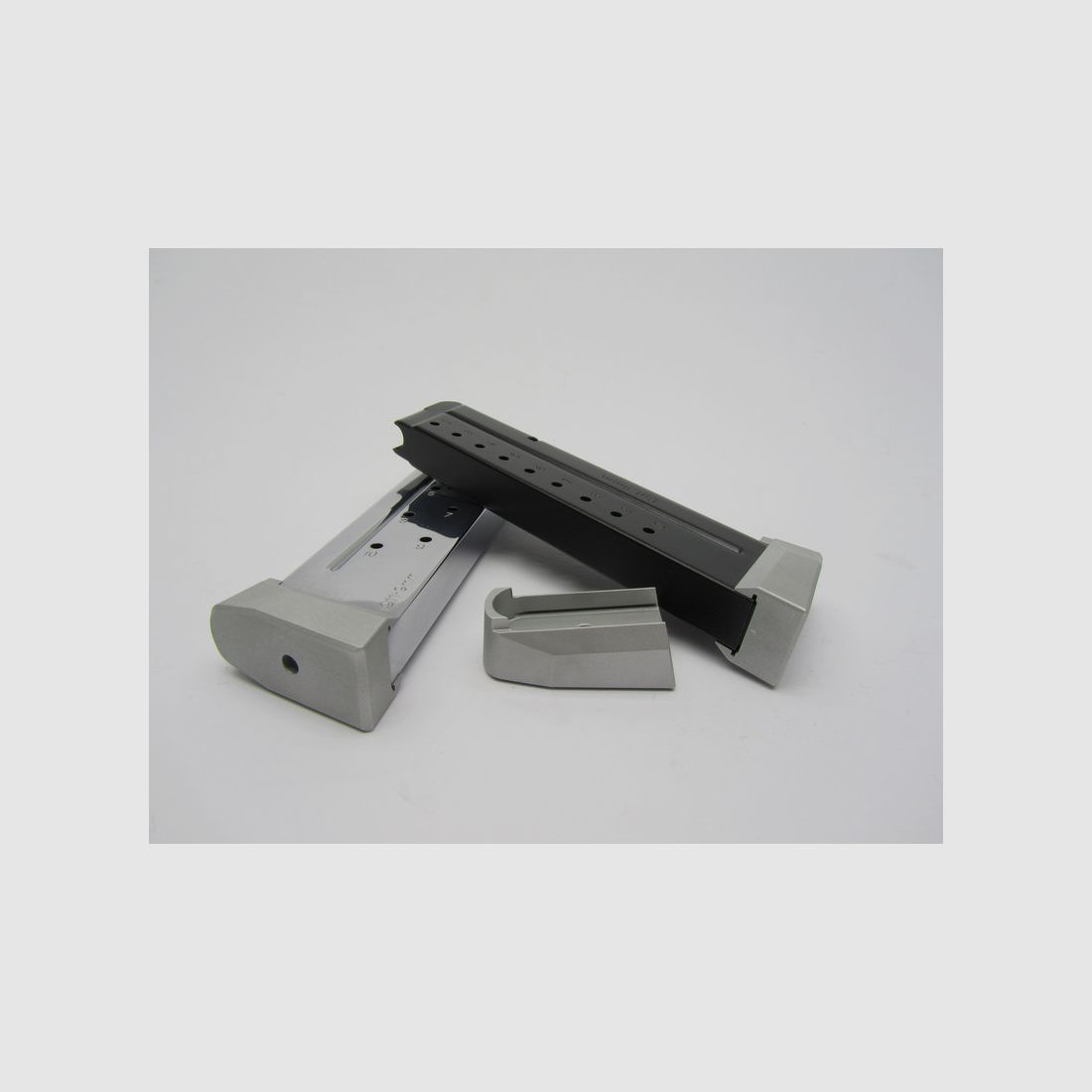 Magazinbodenverlängerung aus Aluminium - passend für Nill Griffe - Colt 1911