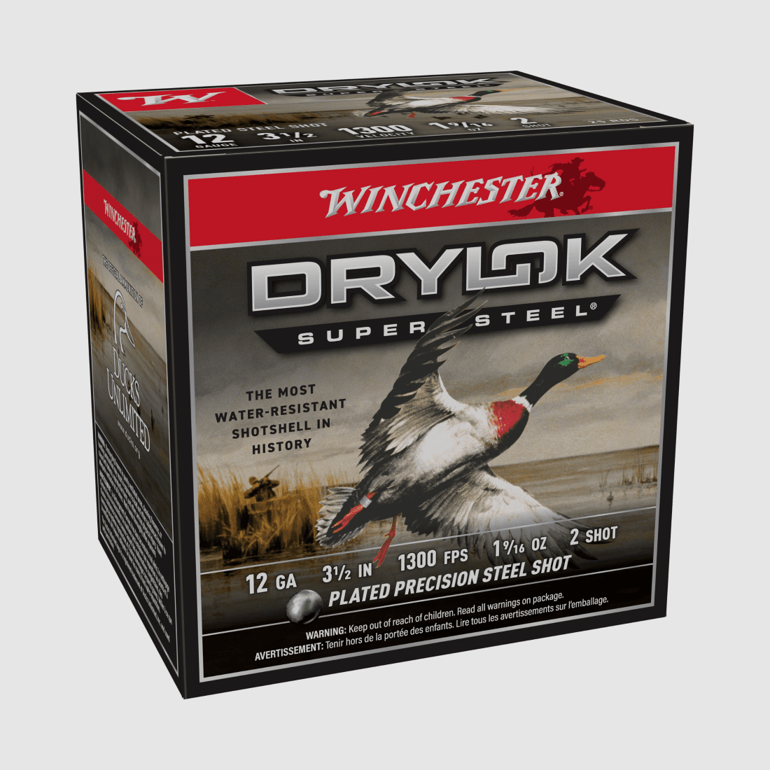 Winchester Steel DryLok Nabój śrutowy Kal. 12/89 3,75 mm 44 g - 25 szt.