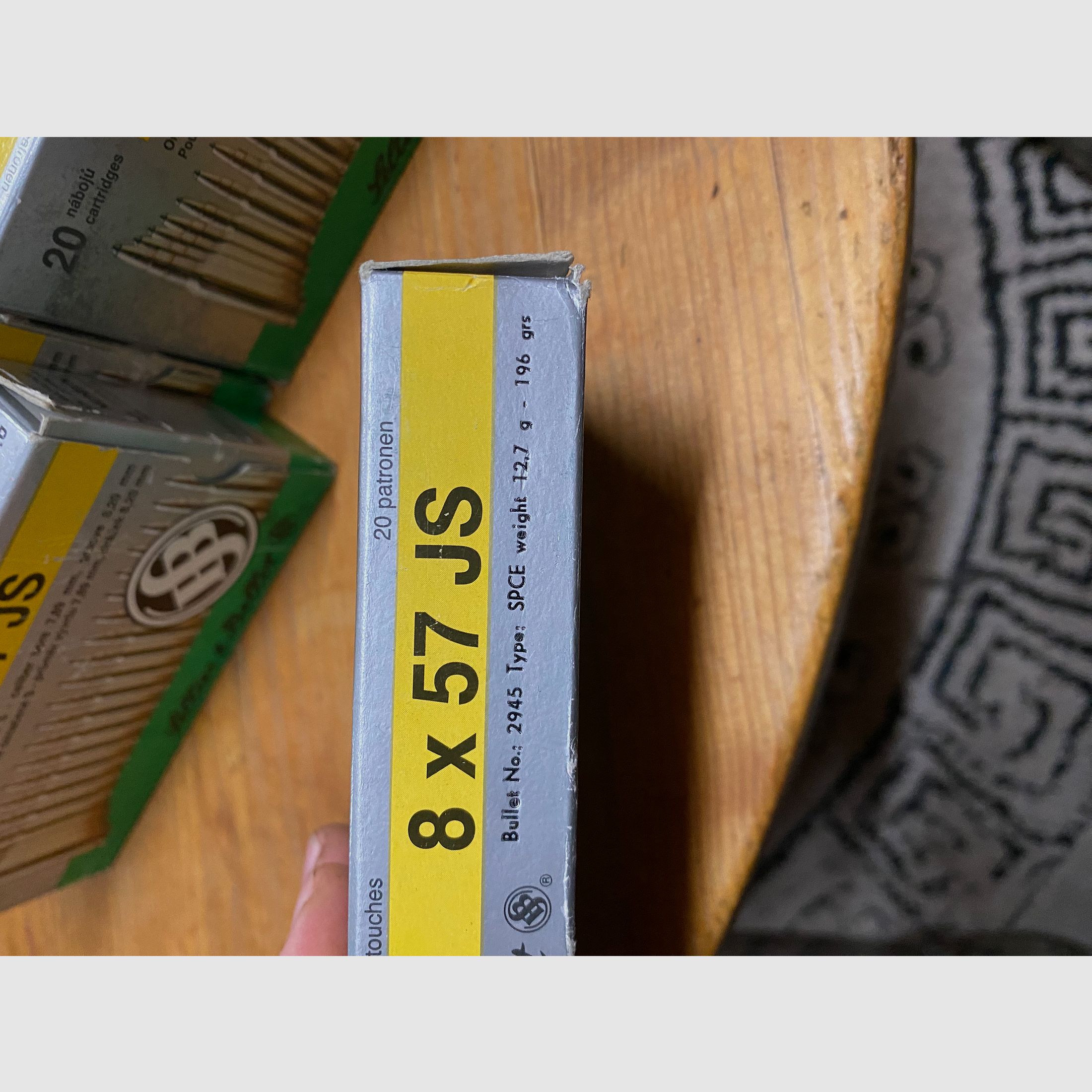 8x57 JS IS S&B Sellier & Bellot (160 Patronen)
