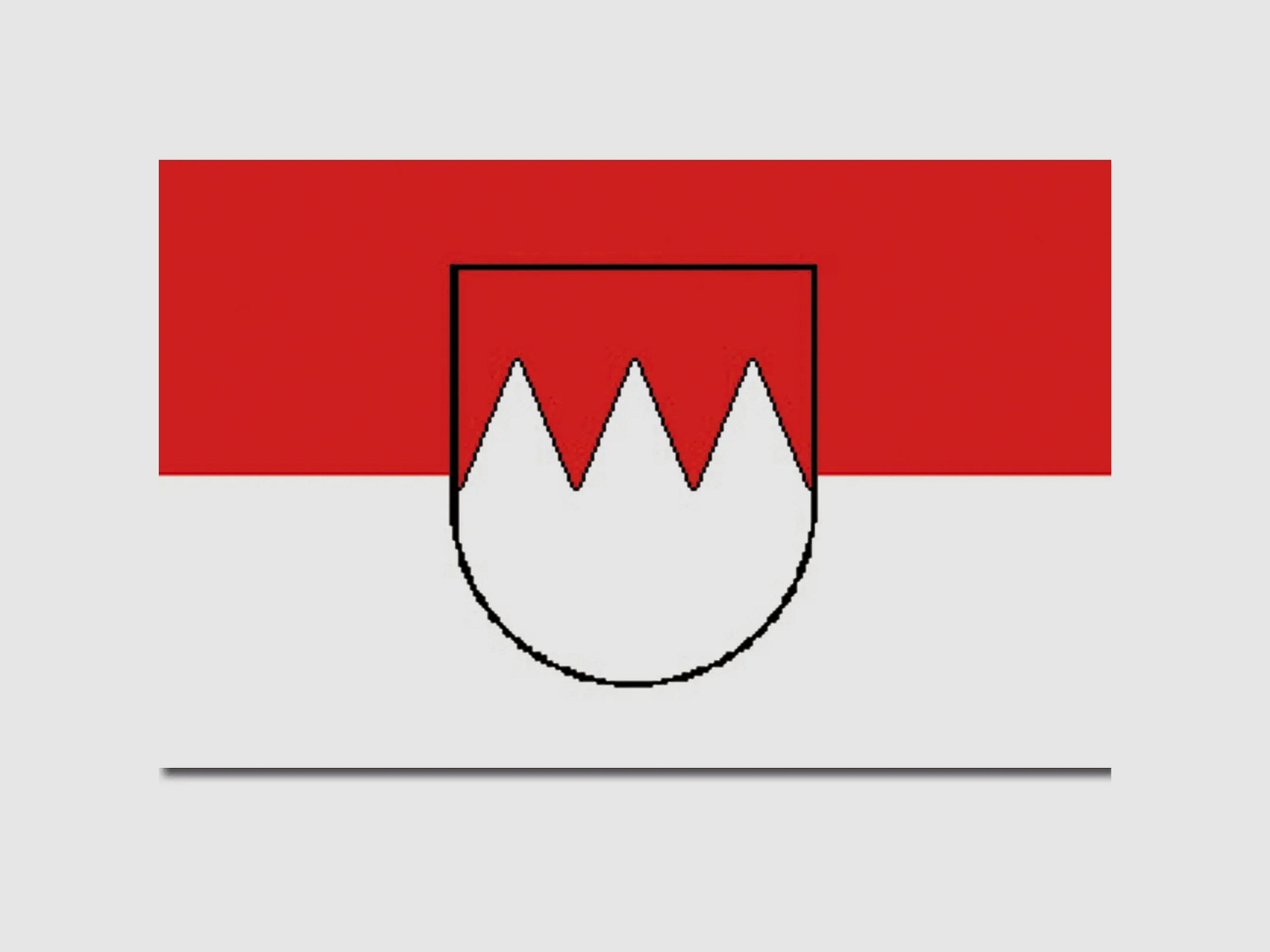 Diverse Flagge Franken
