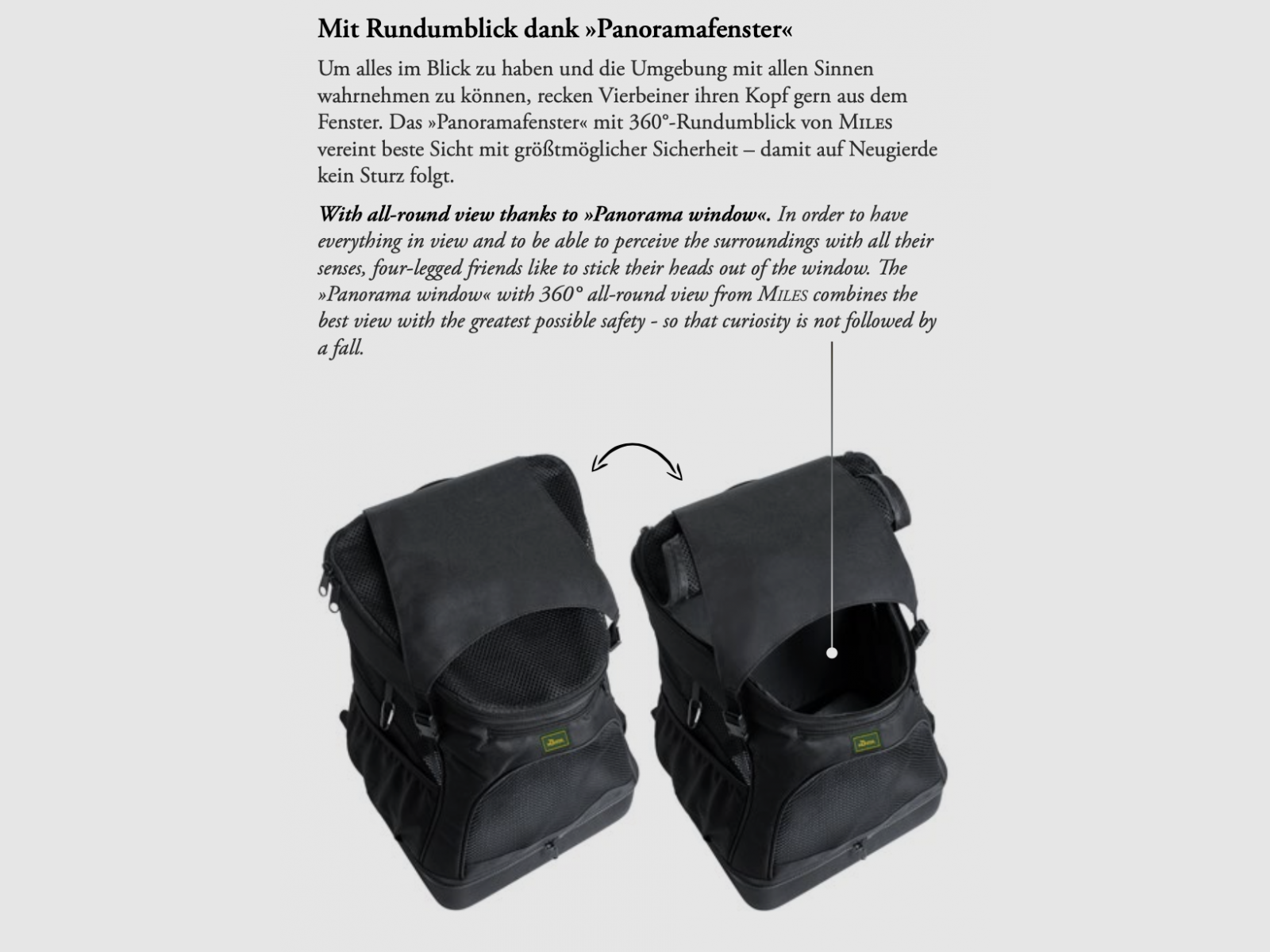 Flugtasche & Rucksack Miles, Bild 6 von 6
