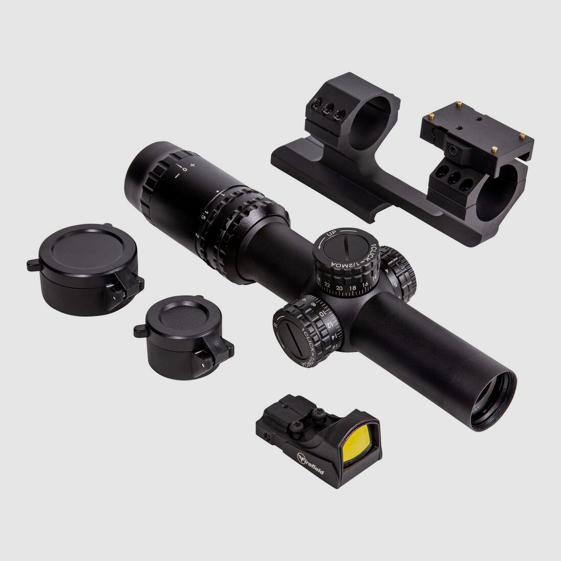 Firefield Zielfernrohr RapidStrike 1-4×24 SFP Kit, Bild 3 von 7