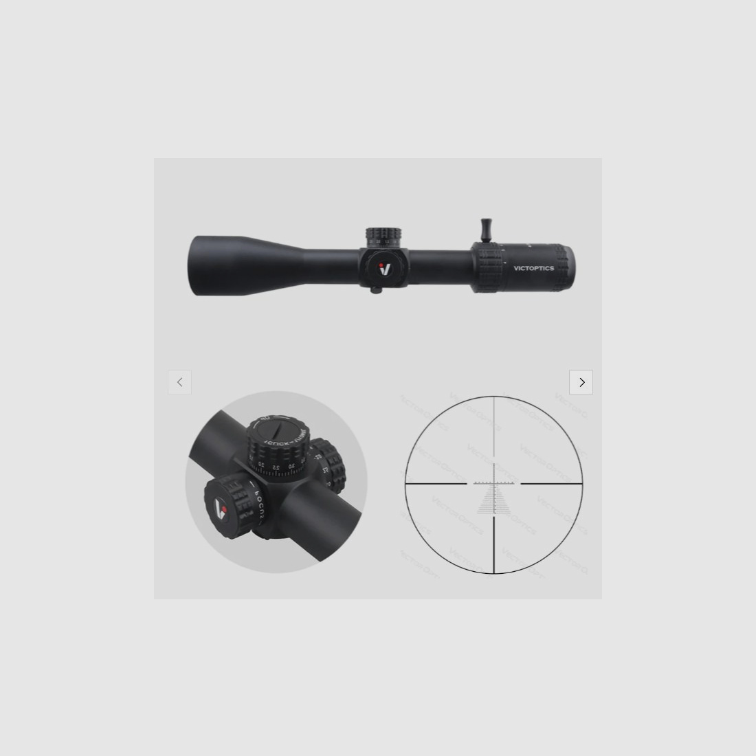 Victoptics OPFF-01 S4 Zielfernrohr 4-16x44 FFP - für 21mm Picatinny/Weaver