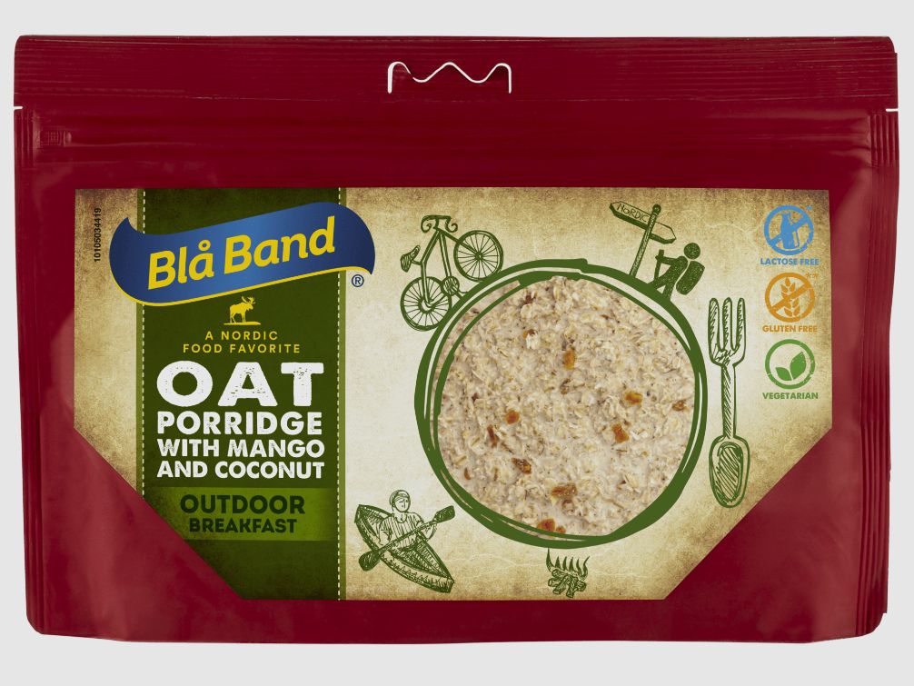 Blå Band Haferbrei mit Kokos und Mango