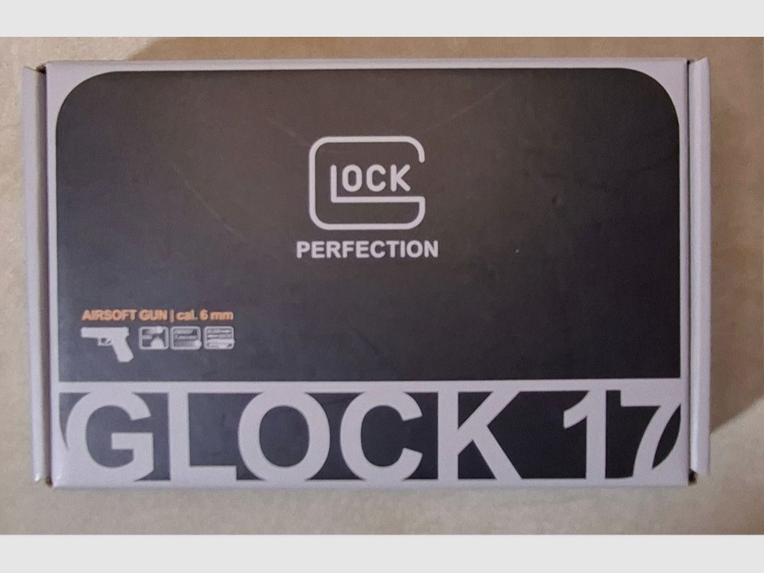 !Neuwertig! Vitrinen-Modell! VFC Glock 17 Gen 5, 6mm, GBB, Airsoft, m= Lauf und Schlitten aus Metall, by Umarex