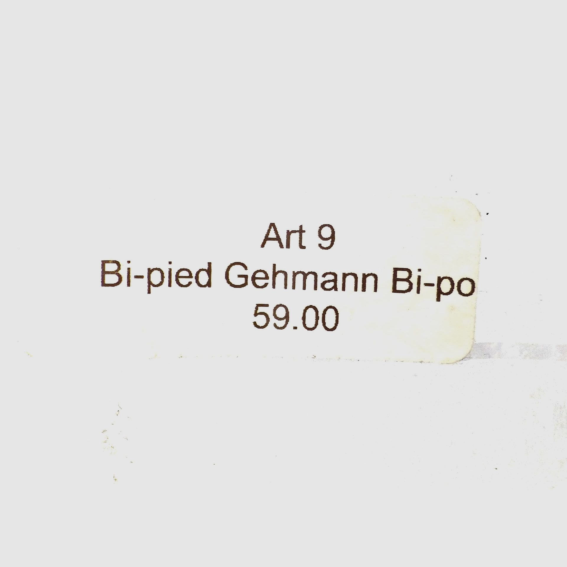 Bipod GEHMANN für UIT-Schiene, Bild 2 von 2