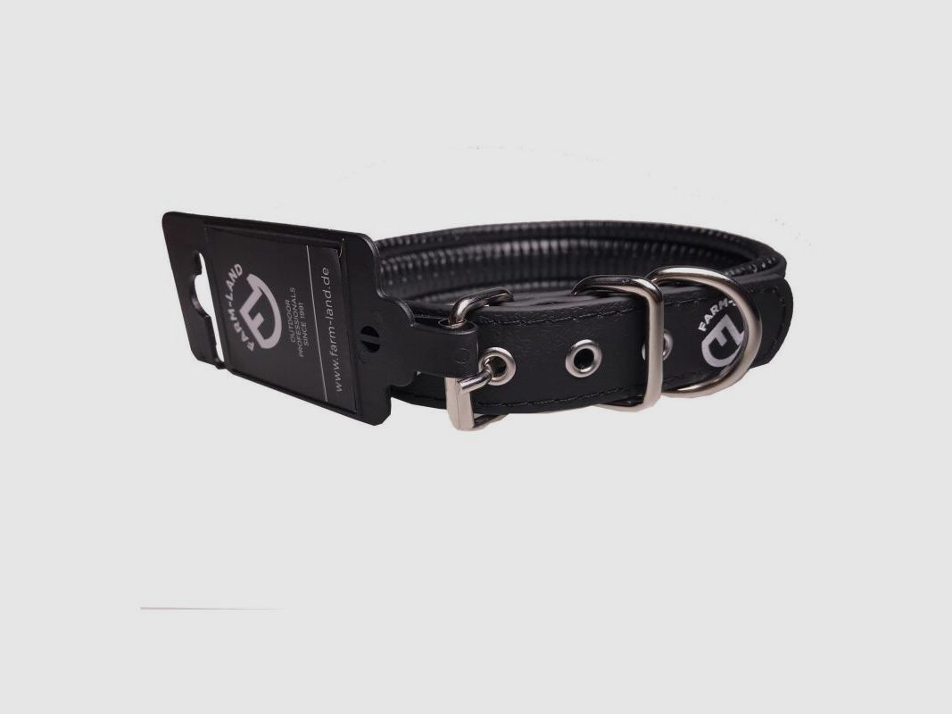 Farm-Land Hunde Halsung Comfort schwarz 60