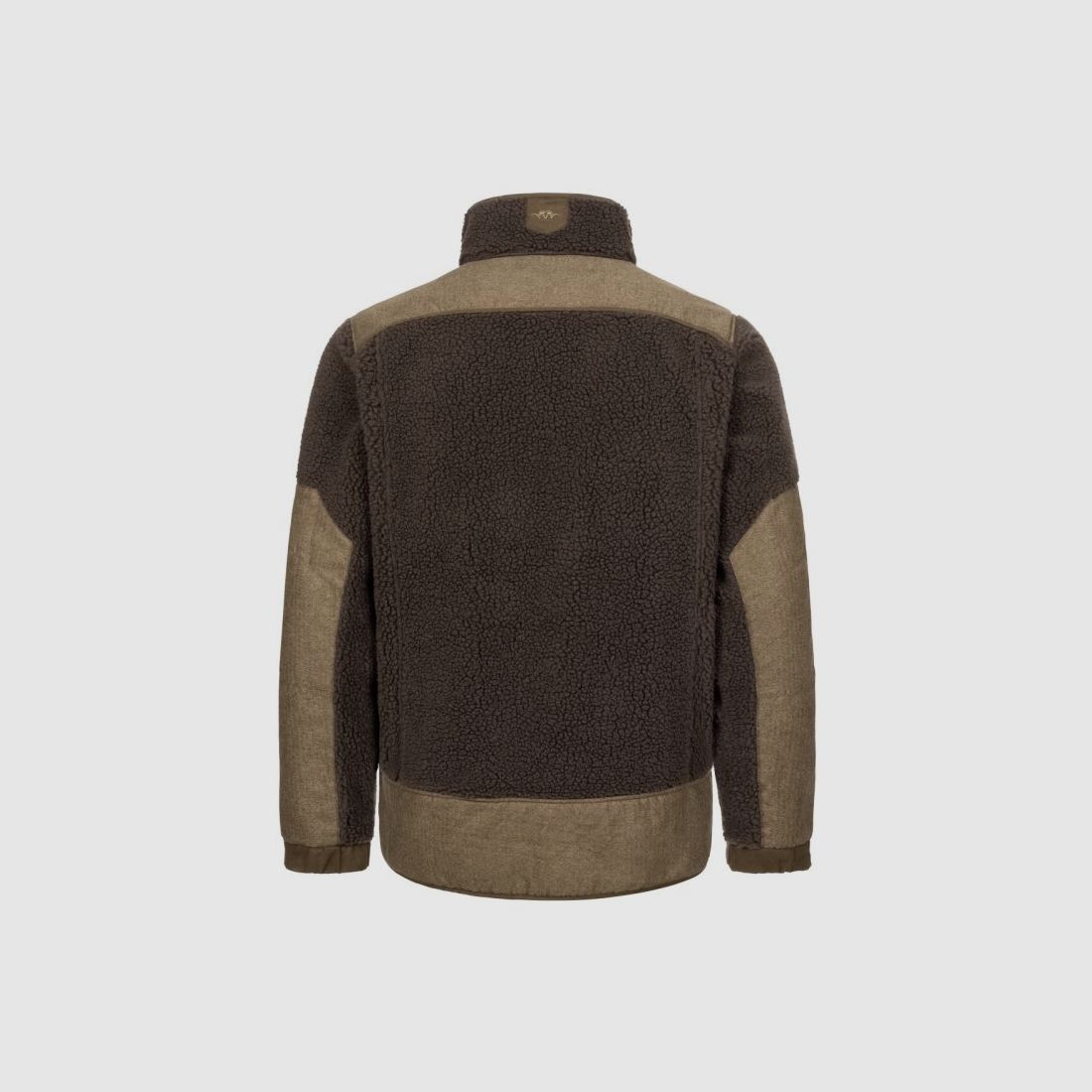 Blaser Sherpa Fleece Jacke dunkelbraun