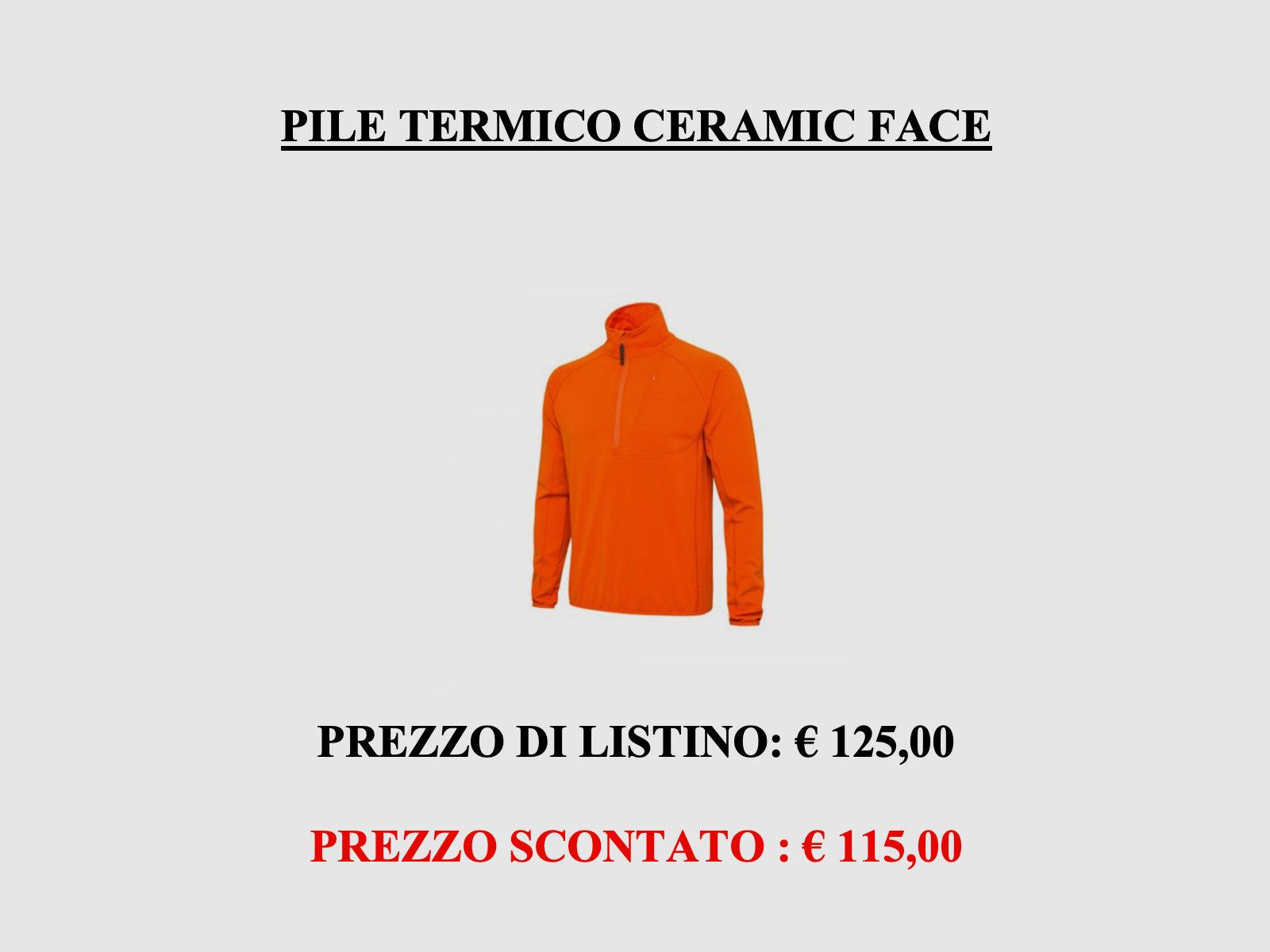 Beretta – Thermo-Pile Keramisch Gezicht Oranje, afbeelding 1 van 4