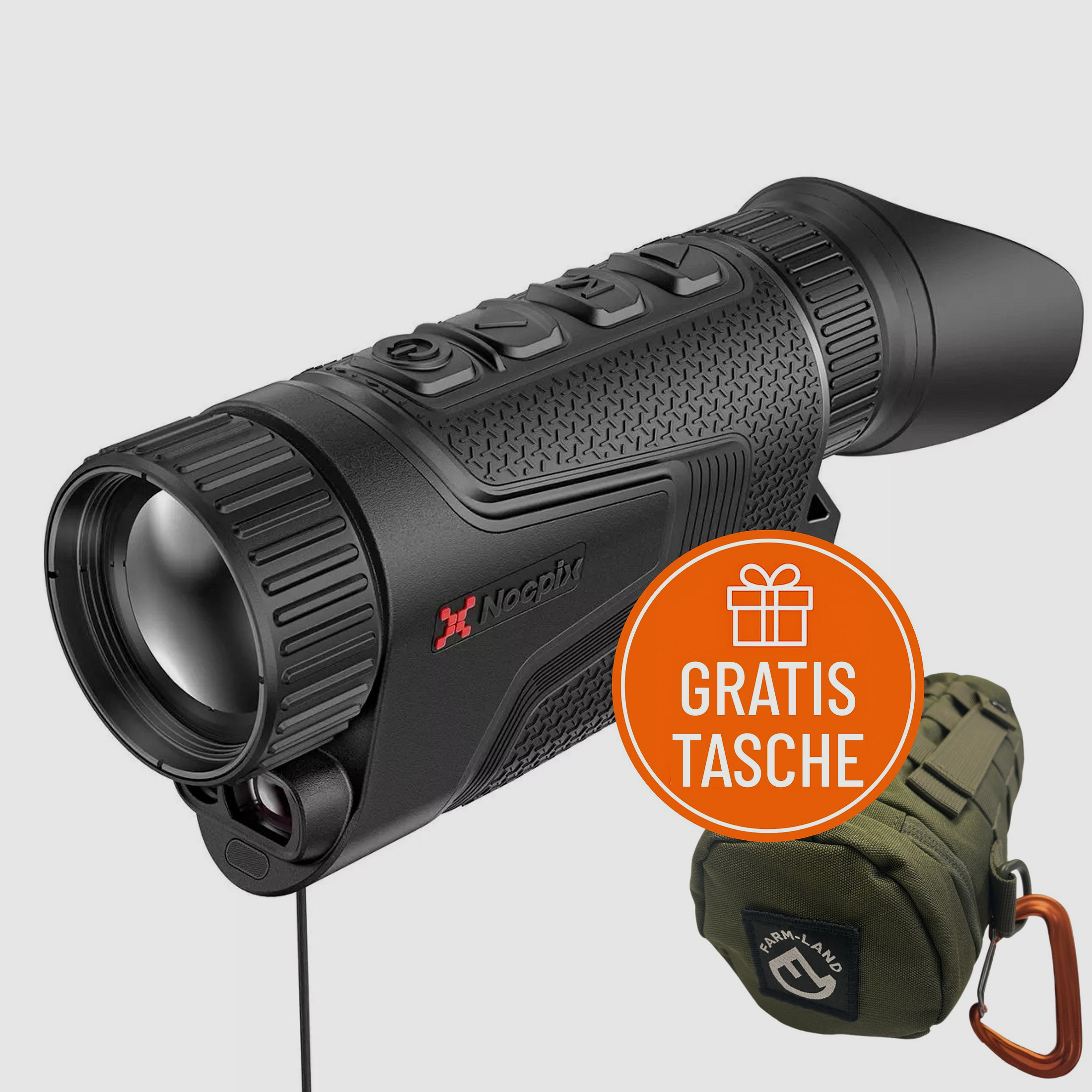 Nocpix LUMI L35R LRF thermal monocular incl. FREE BAG