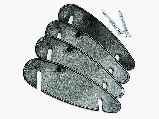 Tikka recoil pad spacer set (4 pieces), suitable for T3x, T1x, Sako A7.