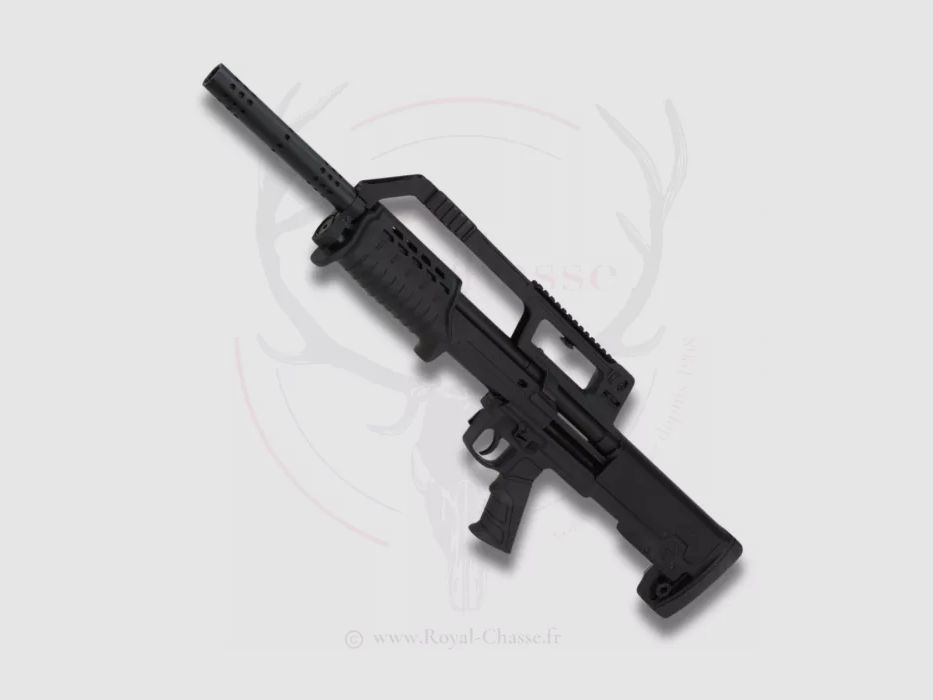 Pumpflinte HASTAN Bull Tactical Schwarz Kal.12/76 61cm ESCORT, Bild 3 von 3