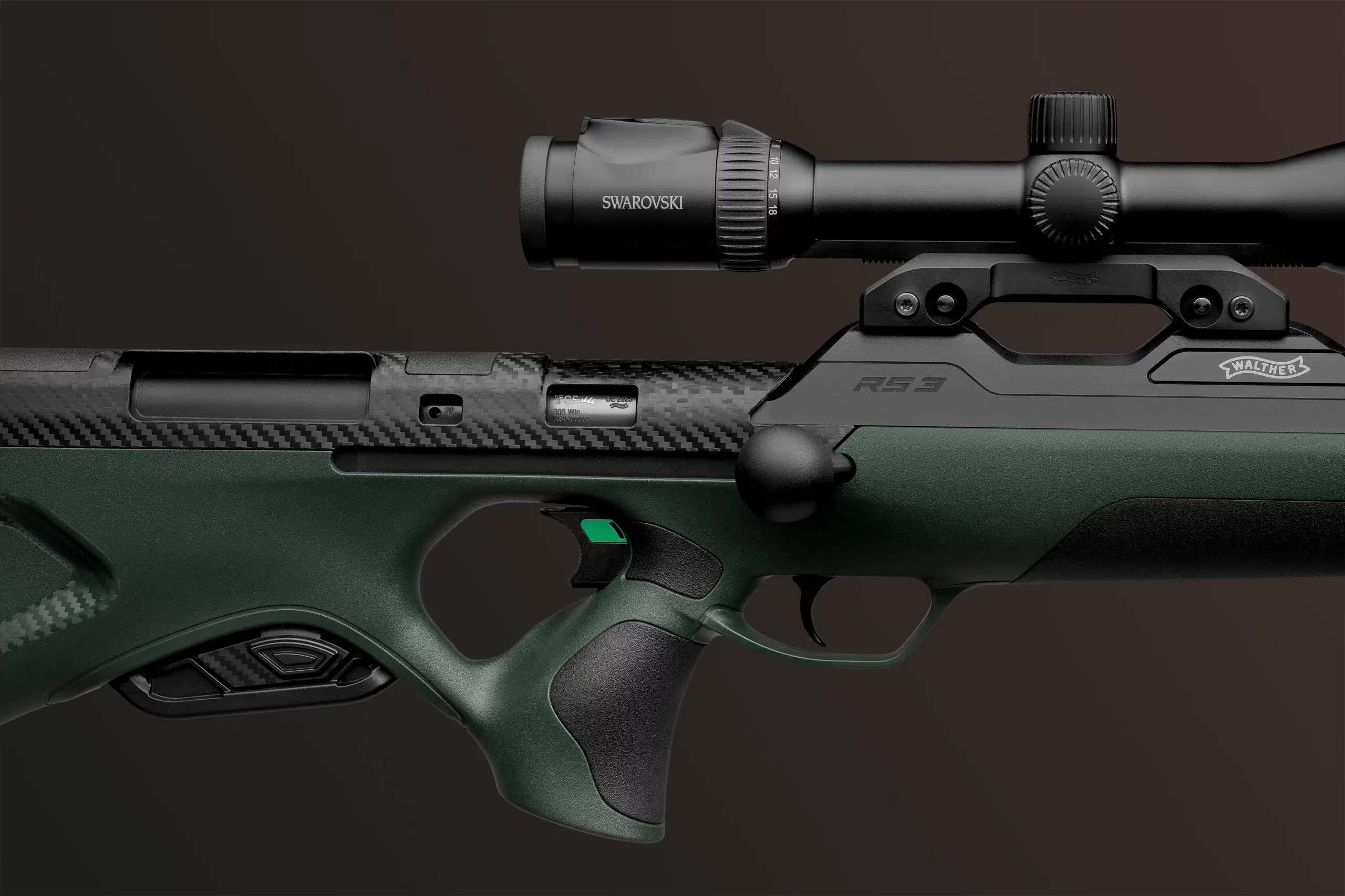 WALTHER RS3 PRO CHESTNUT RIFLE DE BOLAS CAL. 30-06 6 DISPAROS – SINTÉTICO MARRÓN, imagen 10 de 11
