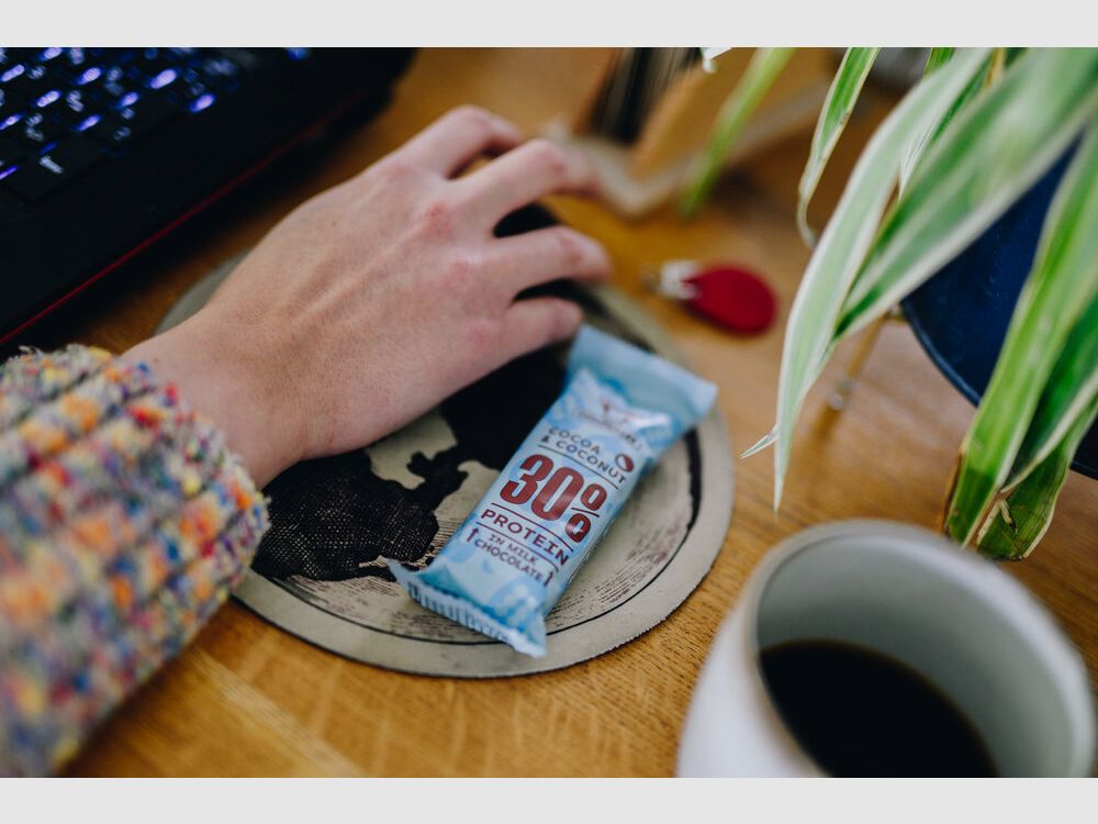 Barra de proteína Chimpanzee 30% cacao y coco