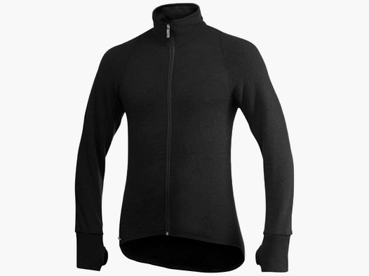 Woolpower Woolpower Giacca Full Zip 400 - Nero / S Uomini