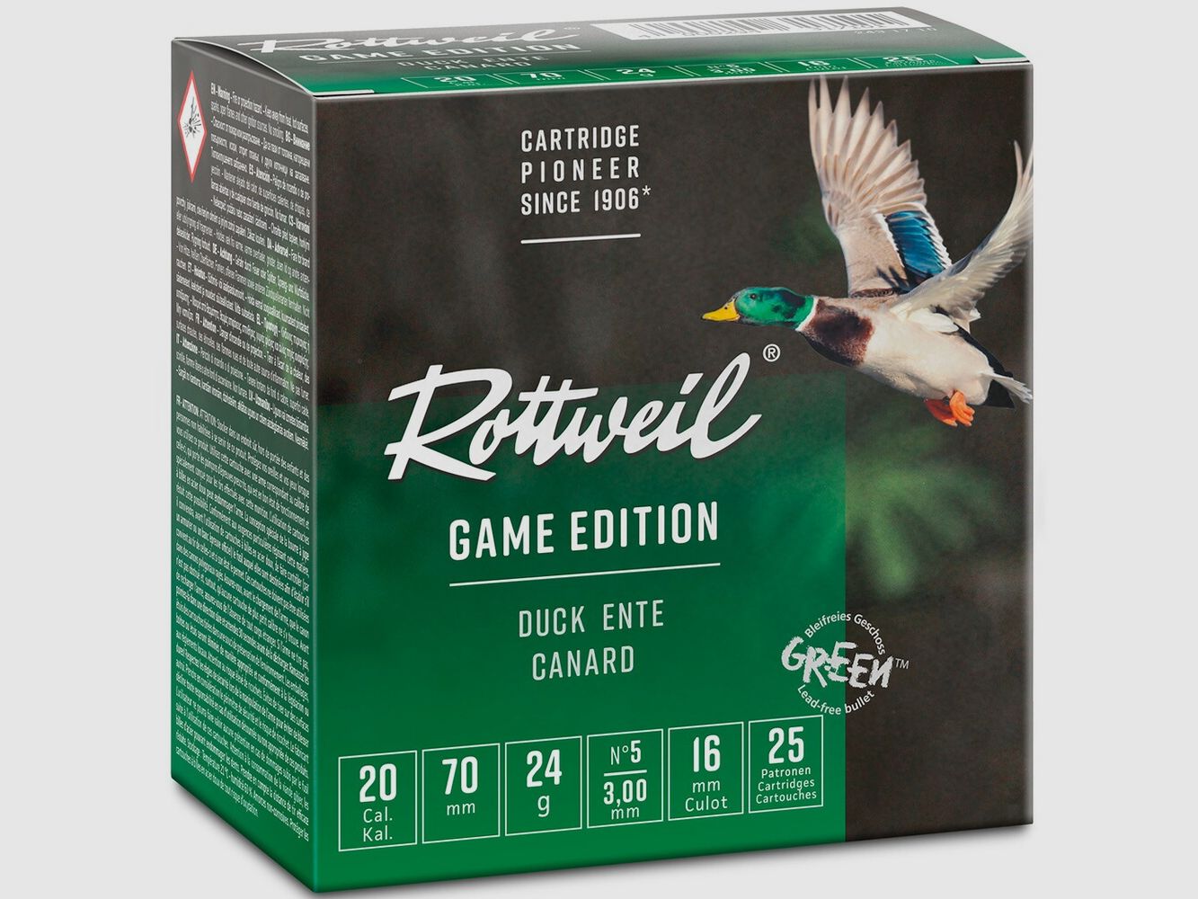 Rottweil 20/70 Steel Game Duck 3mm 24g, Bild 2 von 3