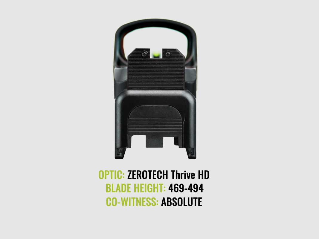 NIGHT FISION Glock 17/19/34 Stealth Tritium Sight 469-494 YB, Bild 3 von 8