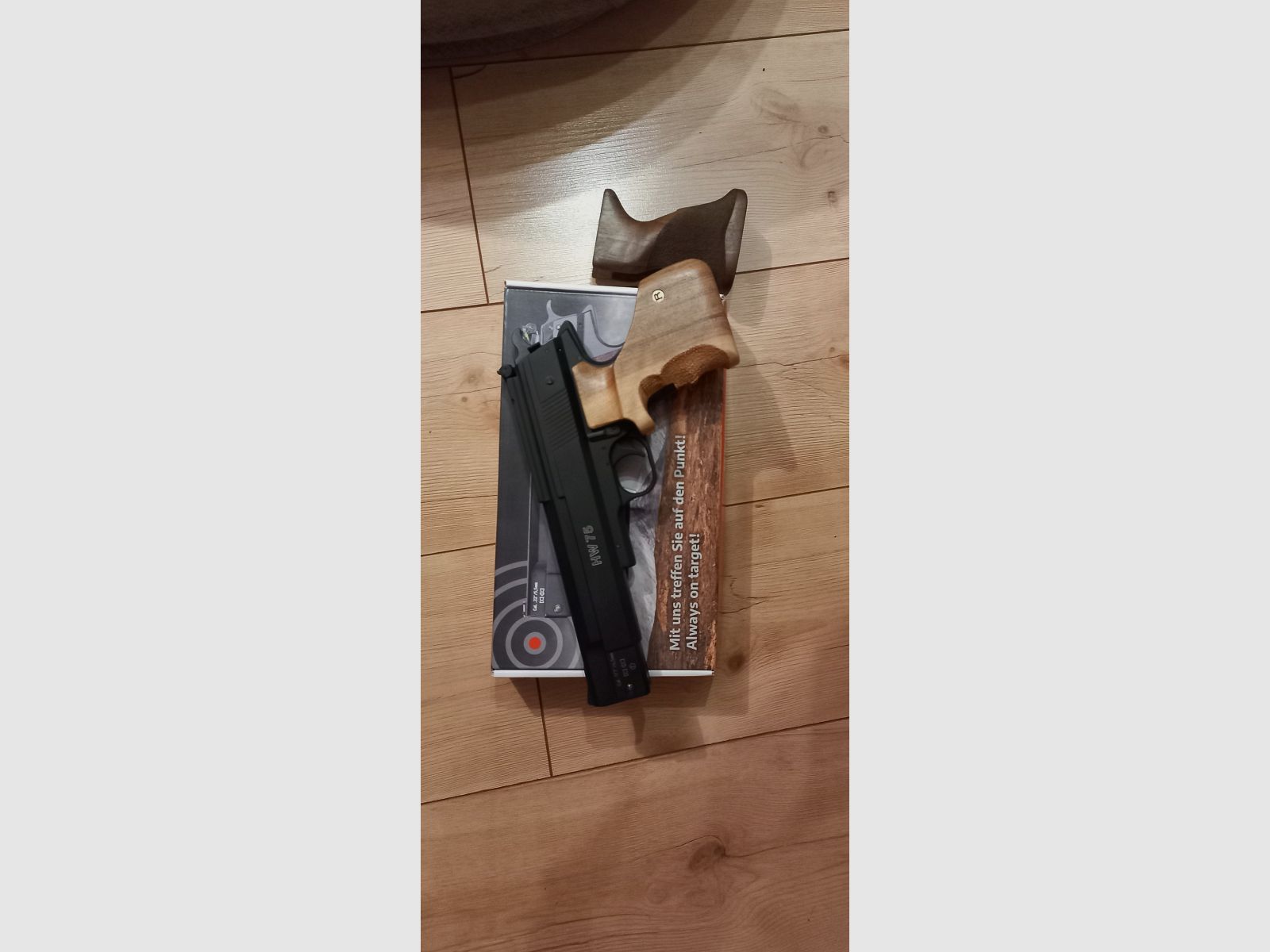 Weihrauch HW 75 with Rink Match stock like new