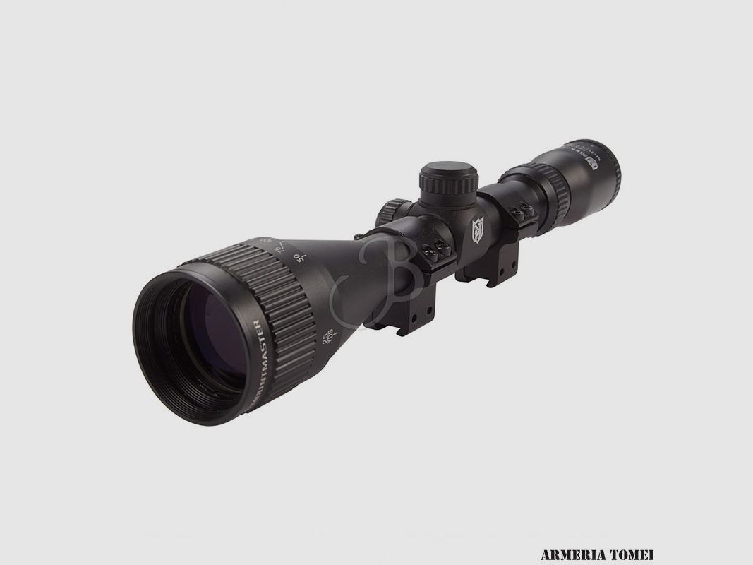 OPTIK – NIKKO STIRLING – MOUNTMASTER BELEUCHTET AO | 3-9×40 Half Mil Dot | 3/8 Zoll Montagen